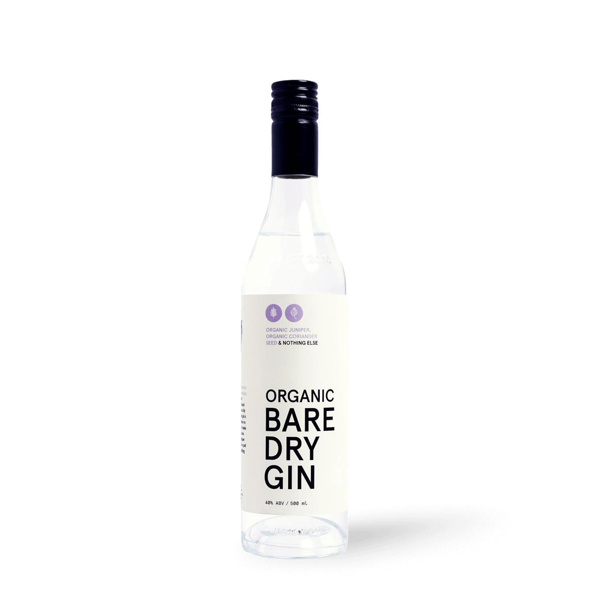 White Possum Organic Bare Dry Gin 40% 500ML-Spirit-World Wine