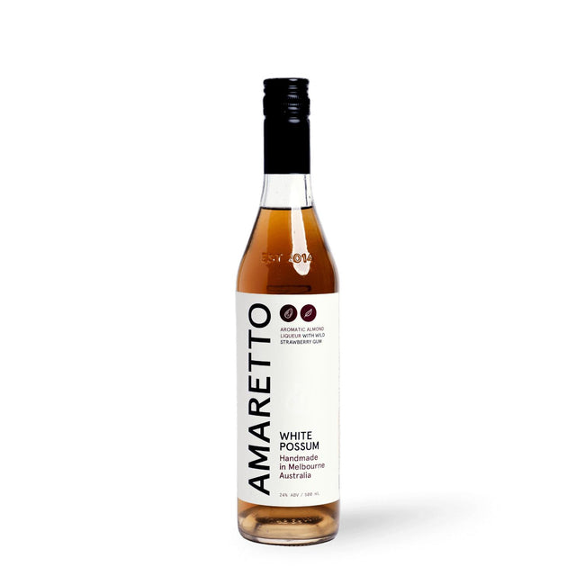 White Possum Amaretto Liqueur 24% 500ML-Spirit-World Wine