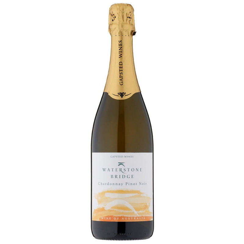 Gapsted Estate ‘Waterstone Bridge' Sparkling Chardonnay Pinot Noir NV-Champagne & Sparkling-World Wine