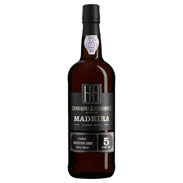 Henriques & Henriques Finest Medium Dry 5Yo 500ml-Dessert, Sherry & Port-World Wine