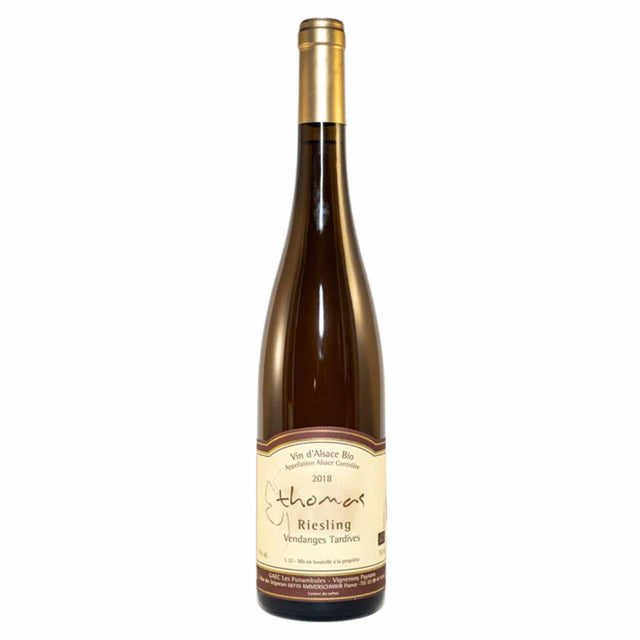 Domaine Thomas AOC Alsace Vendanges Tardives Riesling 2018-White Wine-World Wine