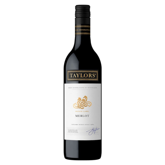 Taylors Estate Merlot 2022-Red Wine-World Wine