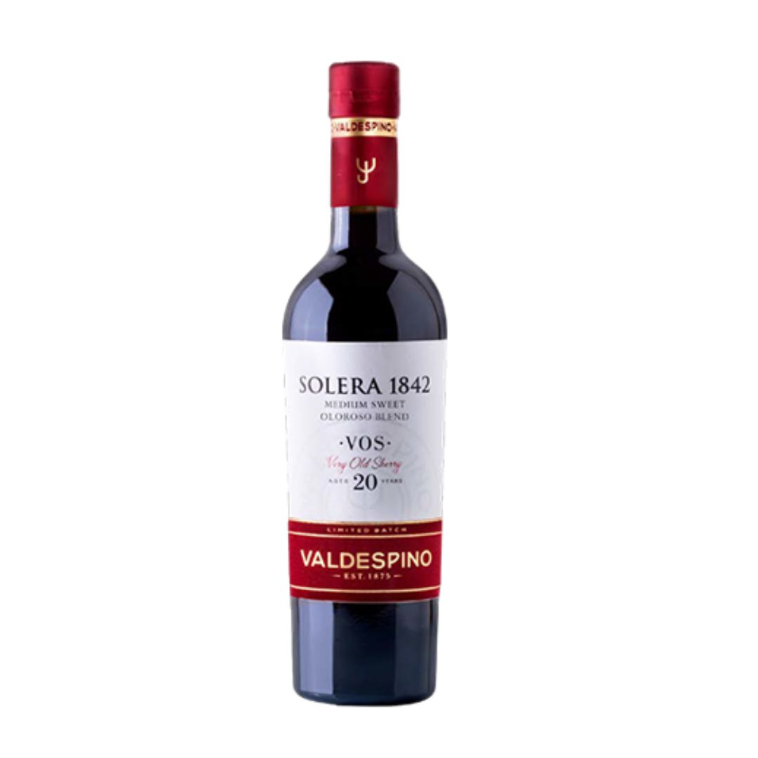 Valdespino VOS Medium Oloroso Solera 1842 (375ml) NV-Dessert, Sherry & Port-World Wine