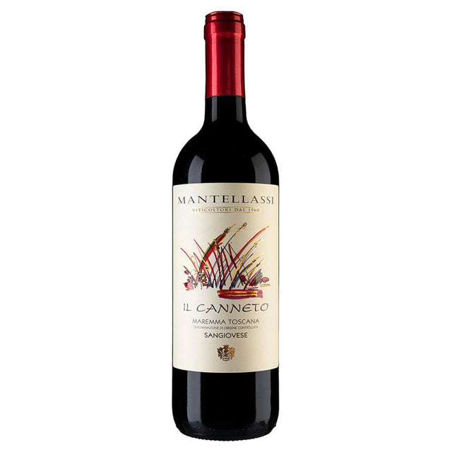 Mantellassi Il Canneto Sangiovese Maremma Toscana DOC 2023-Red Wine-World Wine