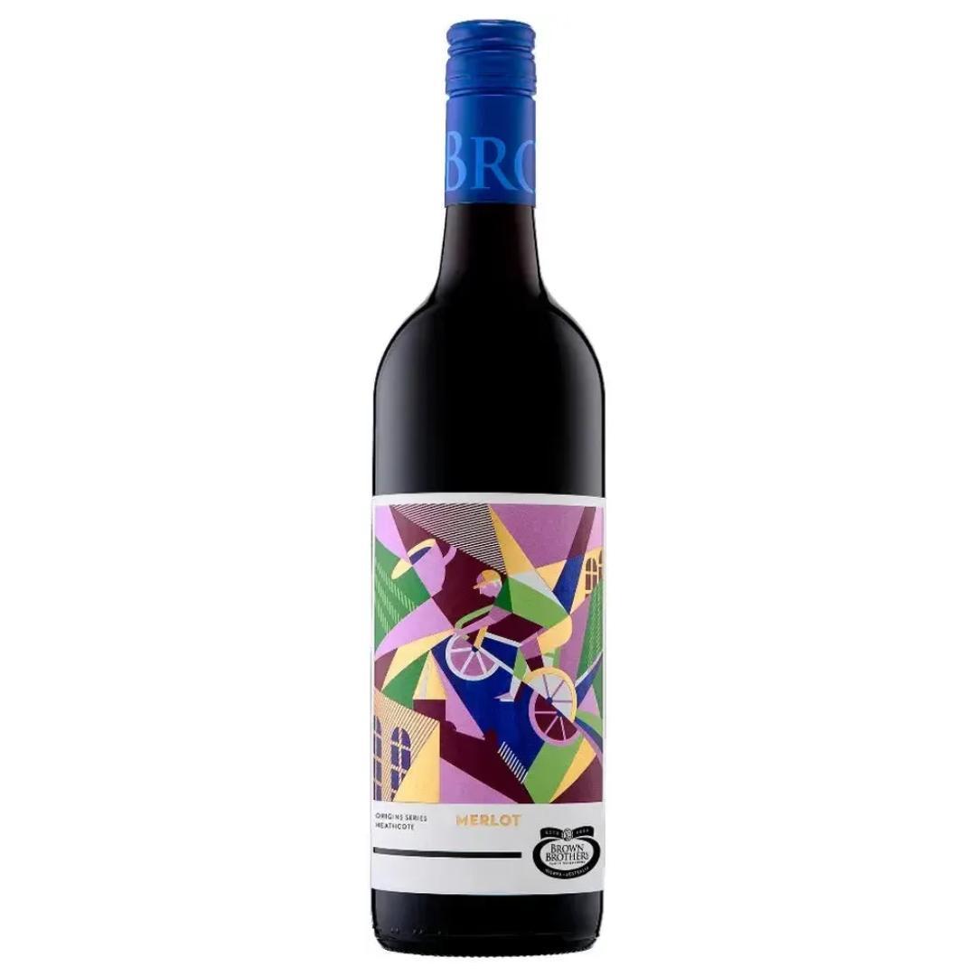 Brown Brothers Origins Series Merlot 2022 -clearance-Red Wine-World Wine