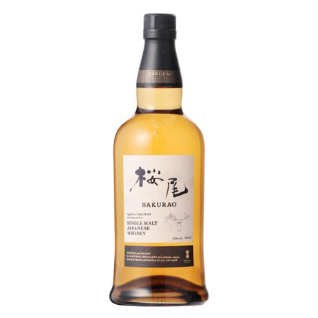Sakurao Single Malt 43% 700ml-Spirits-World Wine