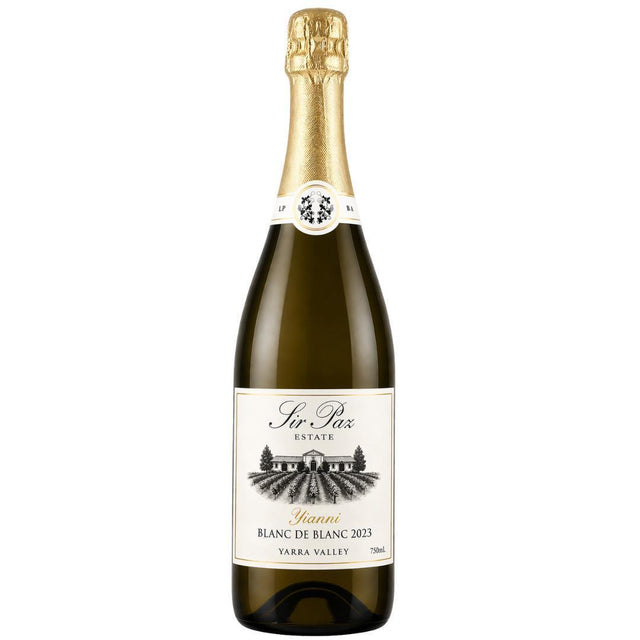 Sir Paz Estate Yianni Blanc de Blanc Sparkling 2023-Champagne & Sparkling-World Wine