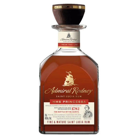 Admiral Rodney HMS Princessa 5-7 yrs 40% 700ml-Spirits-World Wine