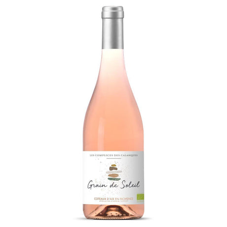 Calanques ‘Grain de Soleil’ Coteaux d’Aix Rose 2024-Rose Wine-World Wine