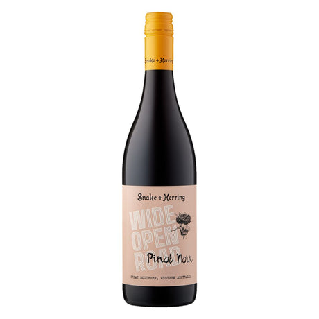Snake & Herring Wide Open Road' Pinot Noir Great Southern (vegan) 2023 -clearance-Red Wine-World Wine