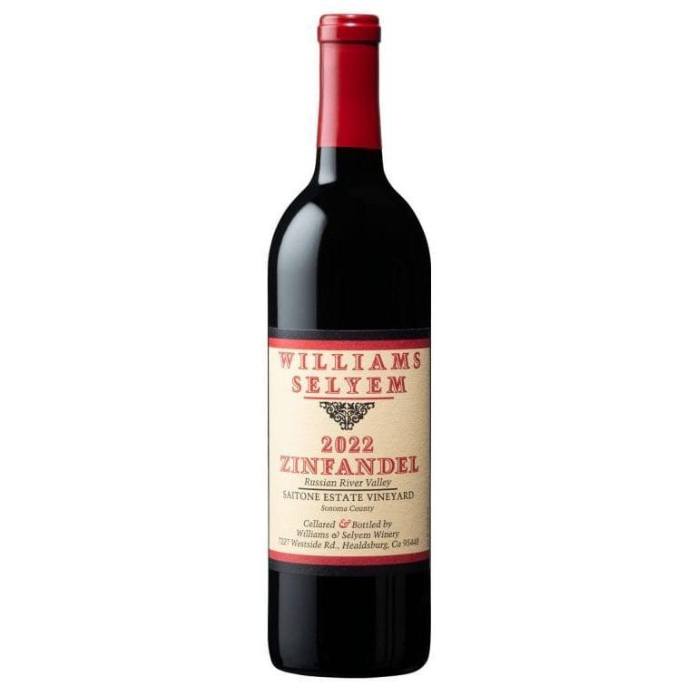 Williams Selyem Saitone Estate Vineyard Zinfandel 2022-Red Wine-World Wine