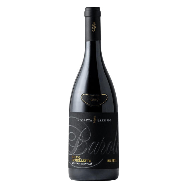 Josetta Saffirio Barolo Castelletto Millenovecento 48 Riserva DOCG 2017-Red Wine-World Wine