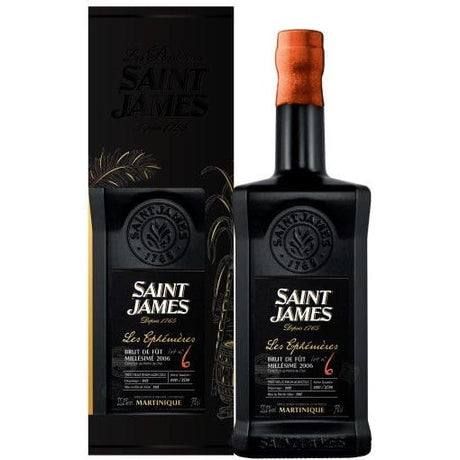 Saint James Les Ephemeres 2006 Batch No.6 54.4% 700ml-Spirits-World Wine