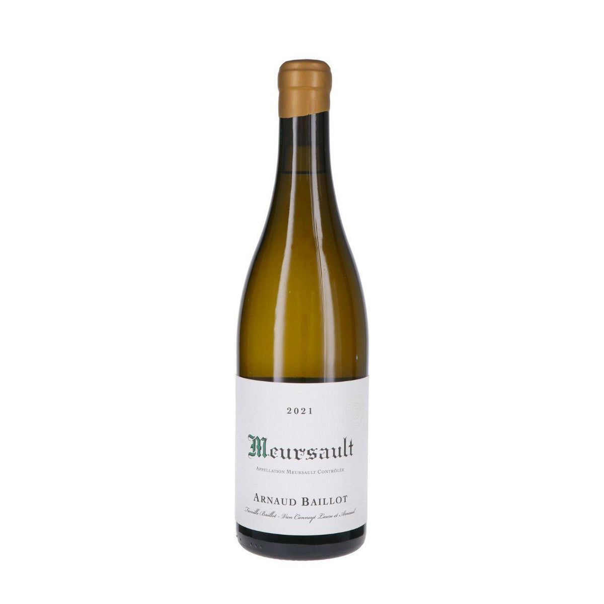 Arnaud Baillot Meursault AC 2021-White Wine-World Wine