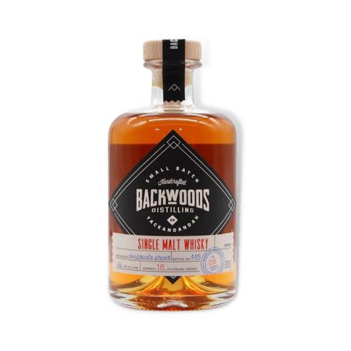 Backwoods Distilling Co. Single Malt Swagmans Ghost Batch #8 46% 500ml-Spirits-World Wine