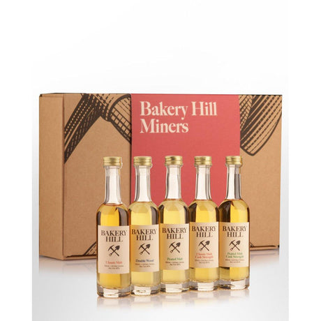 Bakery Hill Distillery Miners 5 Gift Box x5 50ml-Spirits-World Wine