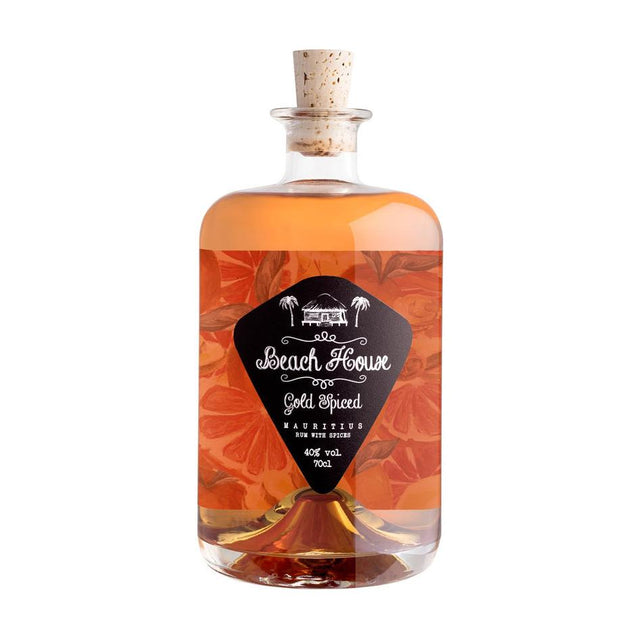 Beach House Gold Spiced Rum 40% 700ml-Spirits-World Wine