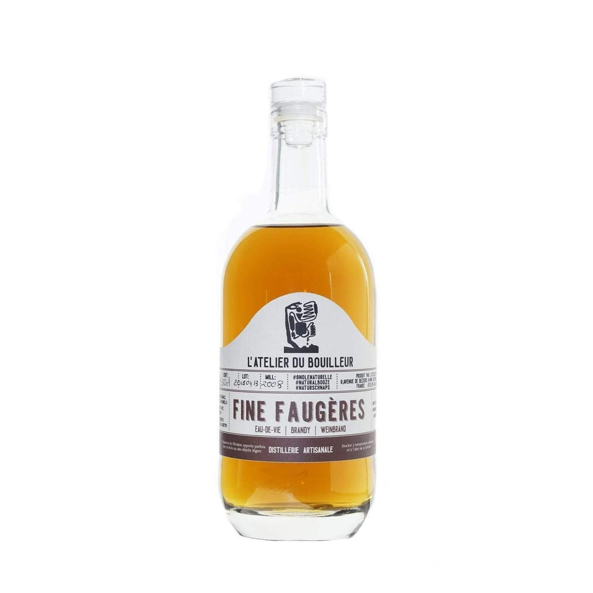 L'Atelier du Bouilleur Fine de Faugeres 5-11 yrs 43.5% 500ml-Spirits-World Wine