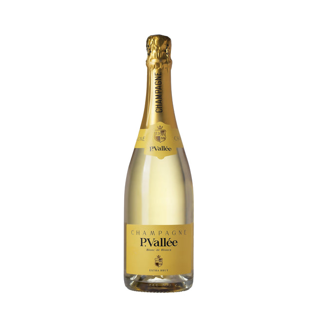 P.Vallee Champagne Blanc de Blancs Extra Brut NV-Champagne & Sparkling-World Wine