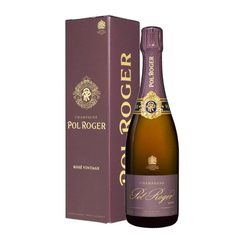 Pol Roger Rosé Vintage (Gift Box) 2015-Champagne & Sparkling-World Wine