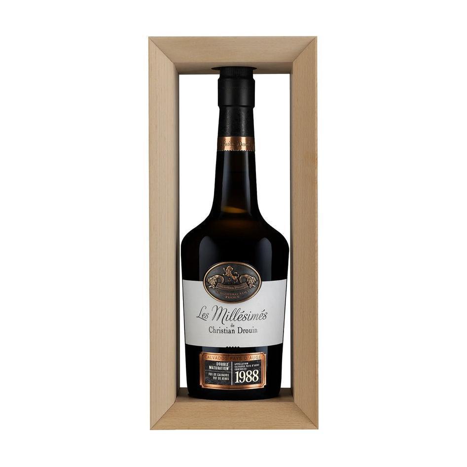 Christian Drouin Pays d'Auge AOC 1988 Pays d'Auge Sherry Cask 42% 700ml-Spirits-World Wine