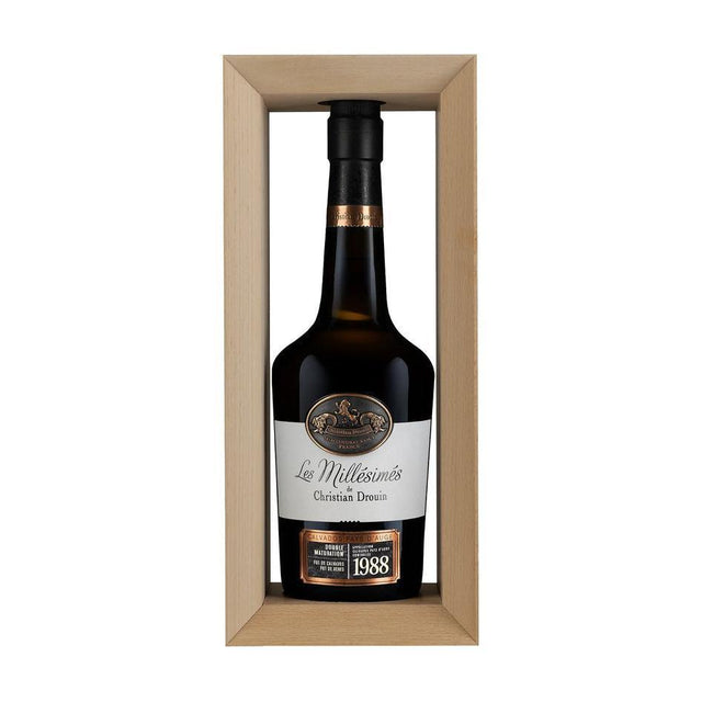 Christian Drouin Pays d'Auge AOC 1988 Pays d'Auge Sherry Cask 42% 700ml-Spirits-World Wine
