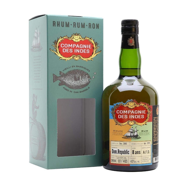 Compagnie des Indes Dominican Republic 8 yrs 43% 700ml-Spirits-World Wine