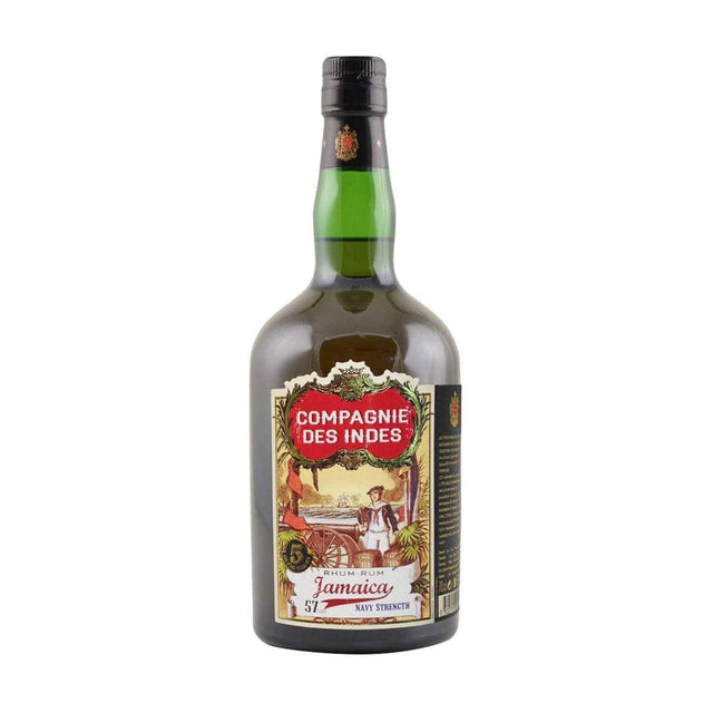 Compagnie des Indes Jamaica NAVY 5 yrs 57% 700ml-Spirits-World Wine