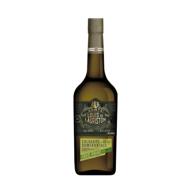 Comte Louis de Lauriston Domfrontais AOC 5 yrs 100% Pear 40% 700ml-Spirits-World Wine