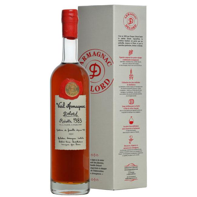 Delord 1983 A (Vieil) 40% 700ml-Spirits-World Wine