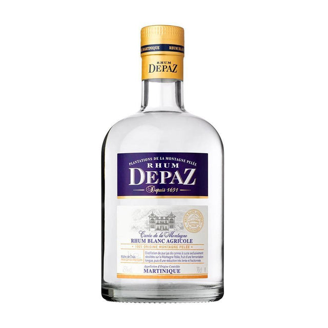 Depaz Blanc (White) Montagne Pelee 45% 700ml-Spirits-World Wine