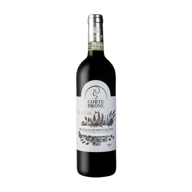 Corte Pavone Brunello di Montalcino DOCG fior di Meliloto 2015-Red Wine-World Wine