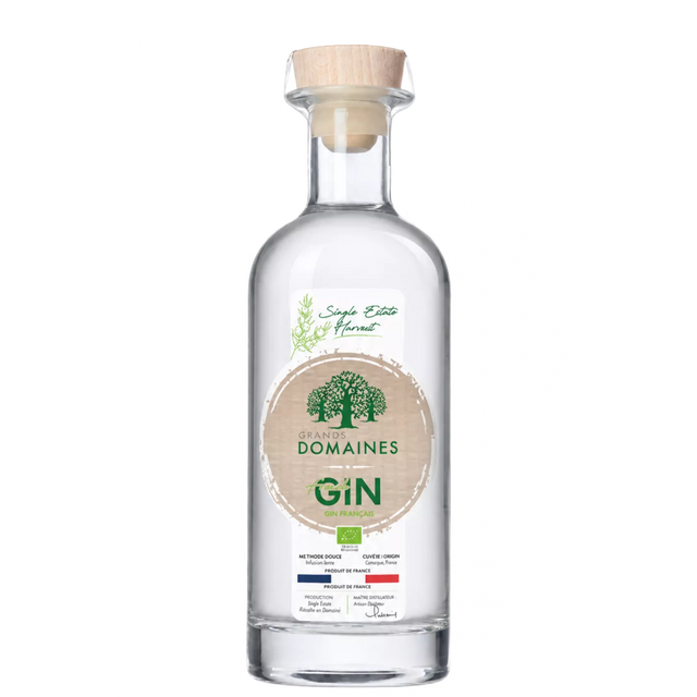 Grands Domaines Organic "Gin Bio" 700ml-Spirits-World Wine