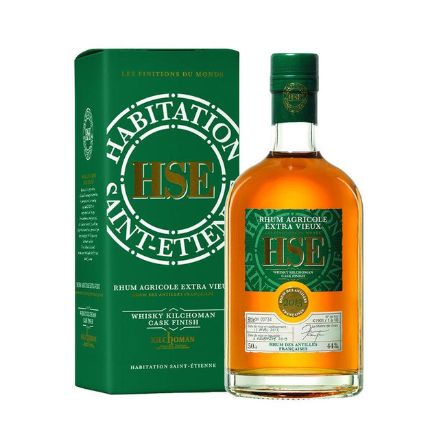 Habitation Saint Etienne 2014 Kilchoman (Islay Peated Single Malt Cask) 44% 500ml-Spirits-World Wine