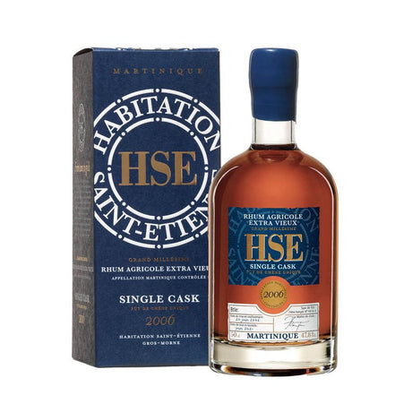 Habitation Saint Etienne 2006 Single Cask 47.8% 500ml-Spirits-World Wine