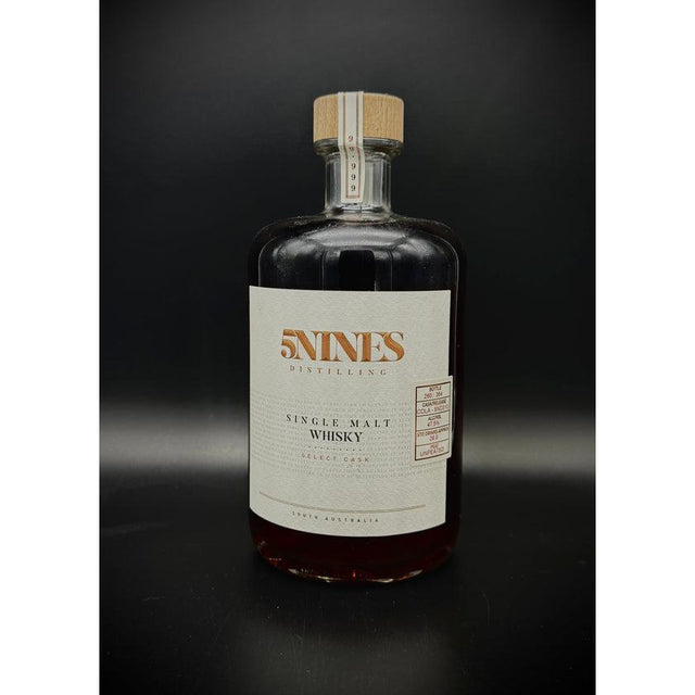 5Nines Distilling - Single Malt Whisky - Single Cask - Cola Finish 5ND310 47.5% 700ML-Spirit-World Wine