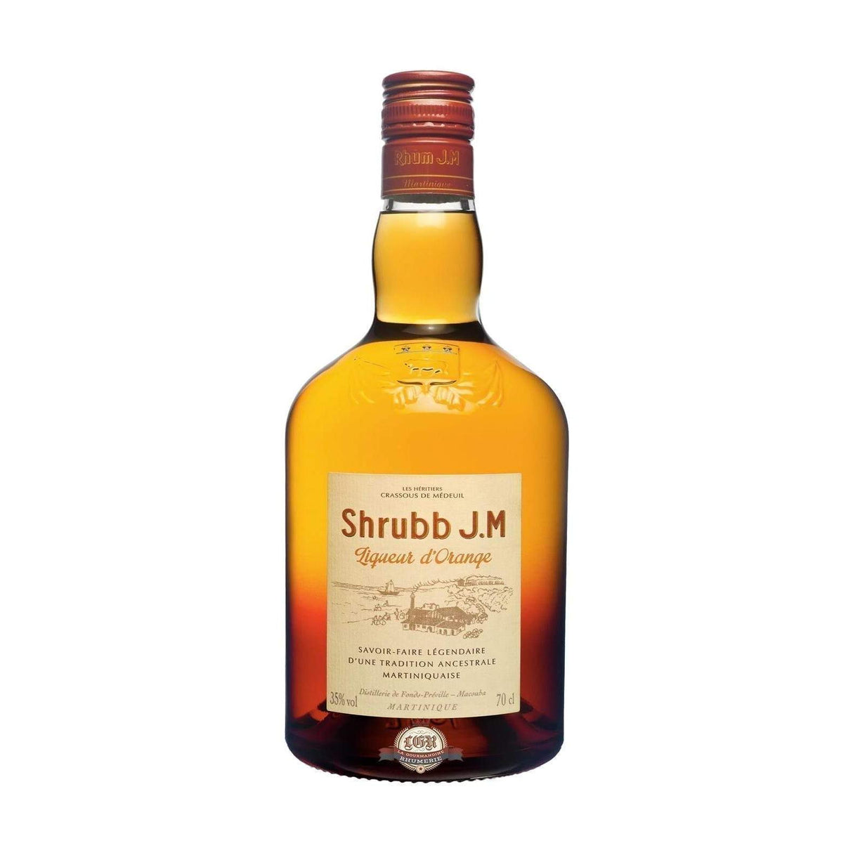 J.M Rhum Shrubb Liqueur 35% 700ml-Spirits-World Wine