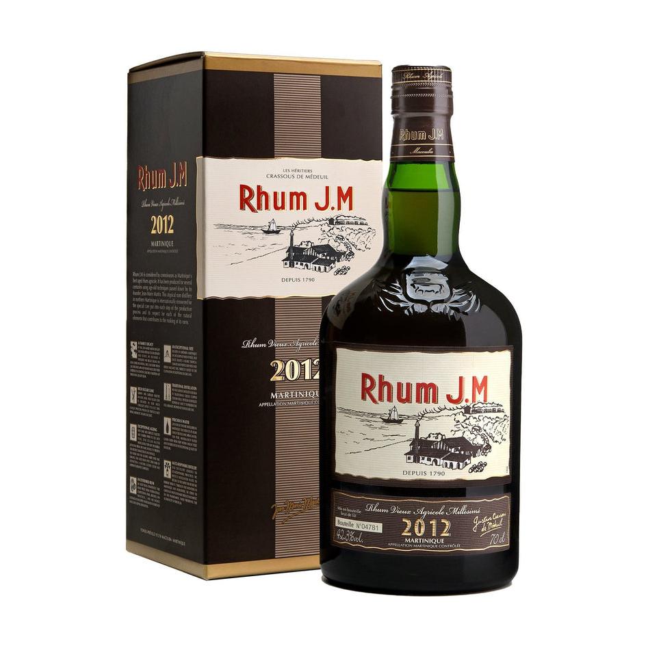 J.M Rhum Vintage 2012 42.3% 700ml-Spirits-World Wine