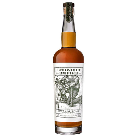 Redwood Empire Emerald Giant Rye Whiskey 45%-Spirits-World Wine