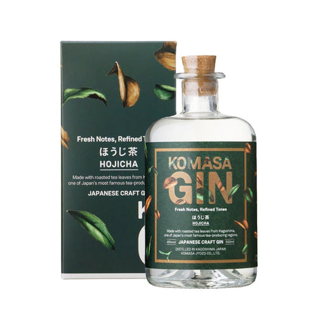Komasa Hojicha Gin (Green Tea) 40% 500ml-Spirits-World Wine