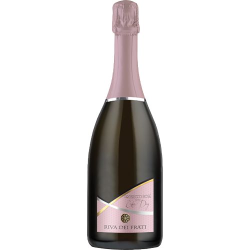 La Riva Dei Frati Prosecco DOC Rose DOC Extra Dry Millesimato NV-Champagne & Sparkling-World Wine