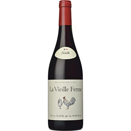 La Vieille Ferme Côtes du Ventoux Rouge 2021 (12 Bottle Case)-White Wine-World Wine