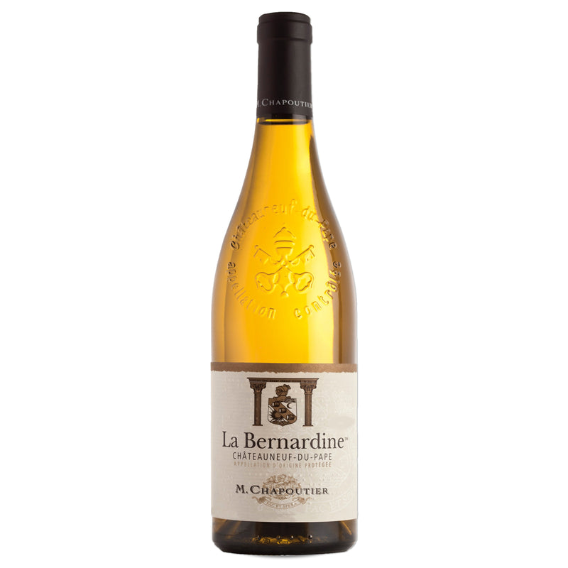 M. Chapoutier Chateuneuf-du-Pape La Bernardine Blanc 2019-White Wine-World Wine