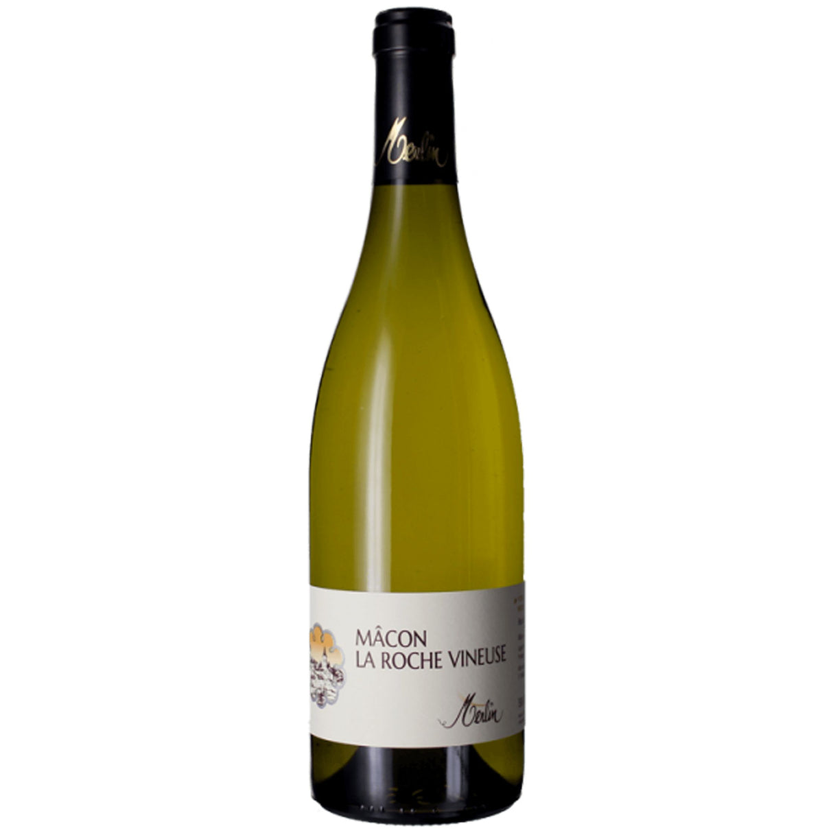 Domaine Olivier Merlin Mâcon La Roche Vineuse 2021-White Wine-World Wine