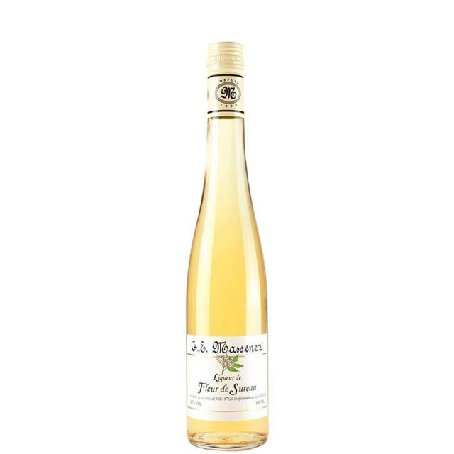 Massenez Elderflower (Fleur de Sureau) 20% 500ml-Spirits-World Wine