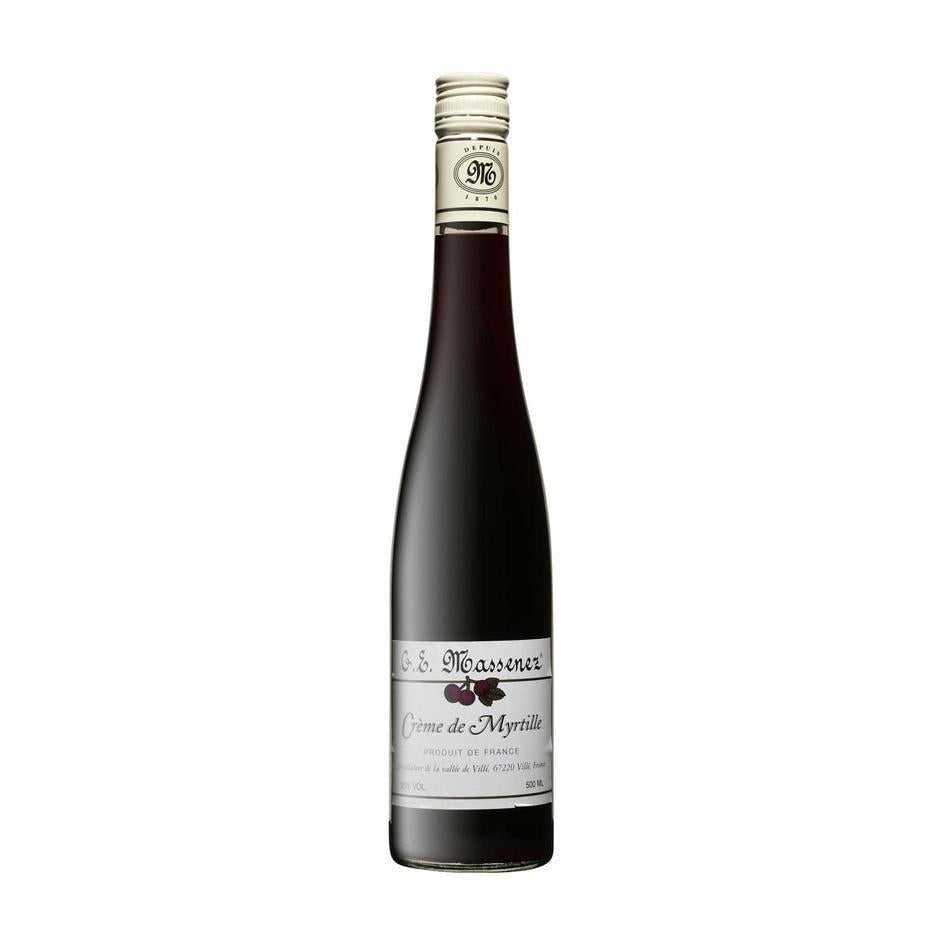 Massenez Blueberry (Myrtille) 20% 500ml-Spirits-World Wine