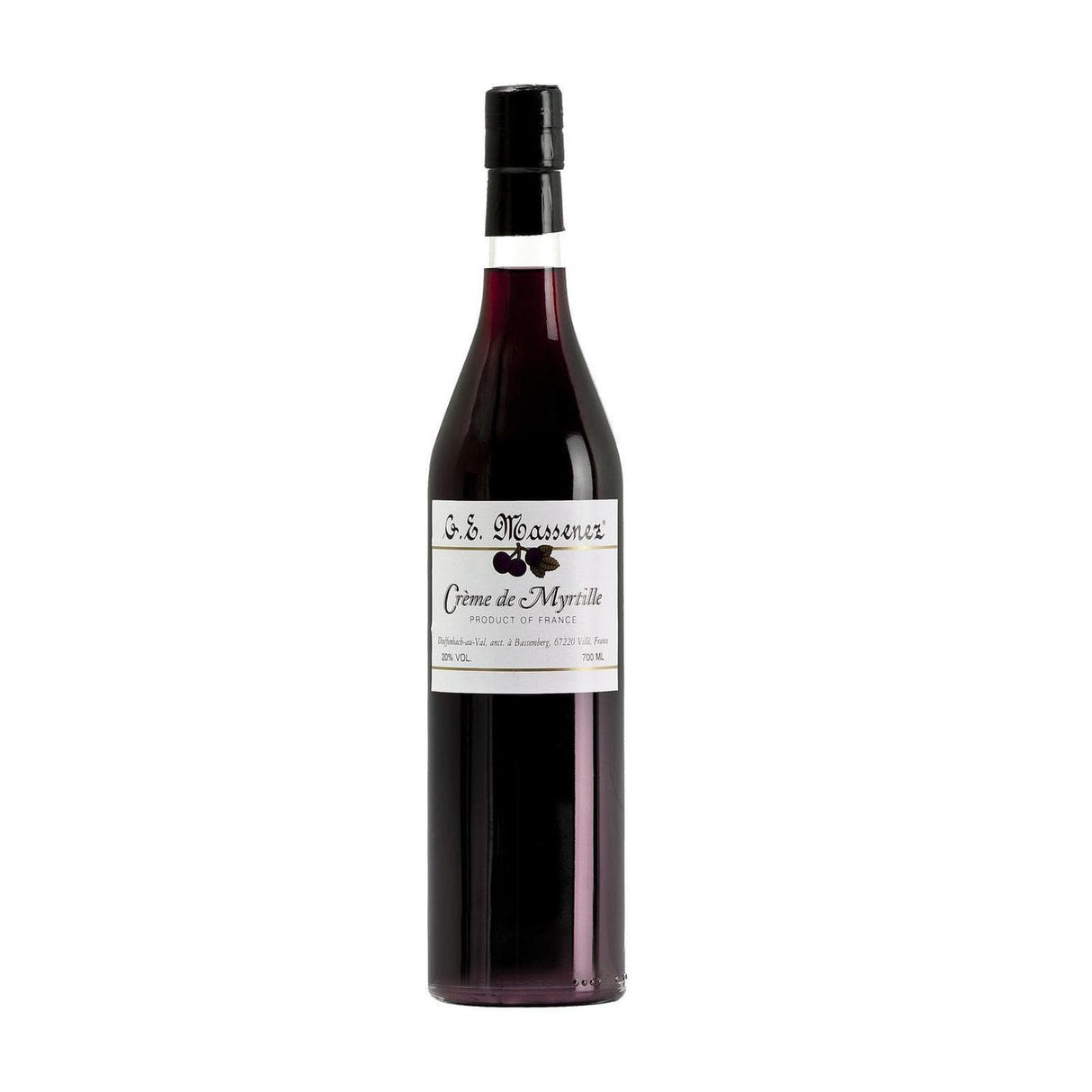 Massenez Blueberry (Myrtille) 20% 700ml-Spirits-World Wine
