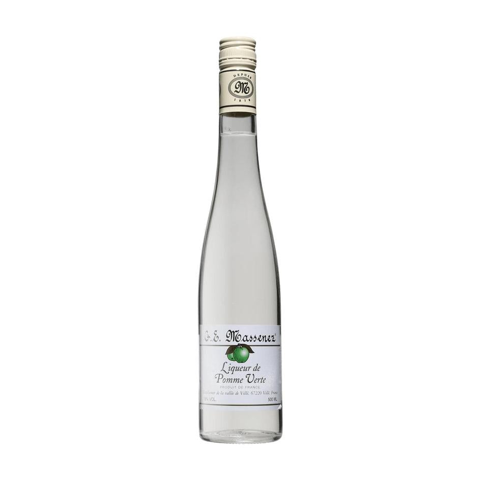 Massenez Green Apple (Pomme Verte) 18% 500ml-Spirits-World Wine