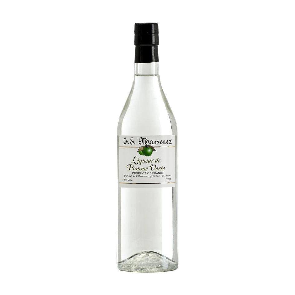 Massenez Green Apple (Pomme Verte) 18% 700ml-Spirits-World Wine