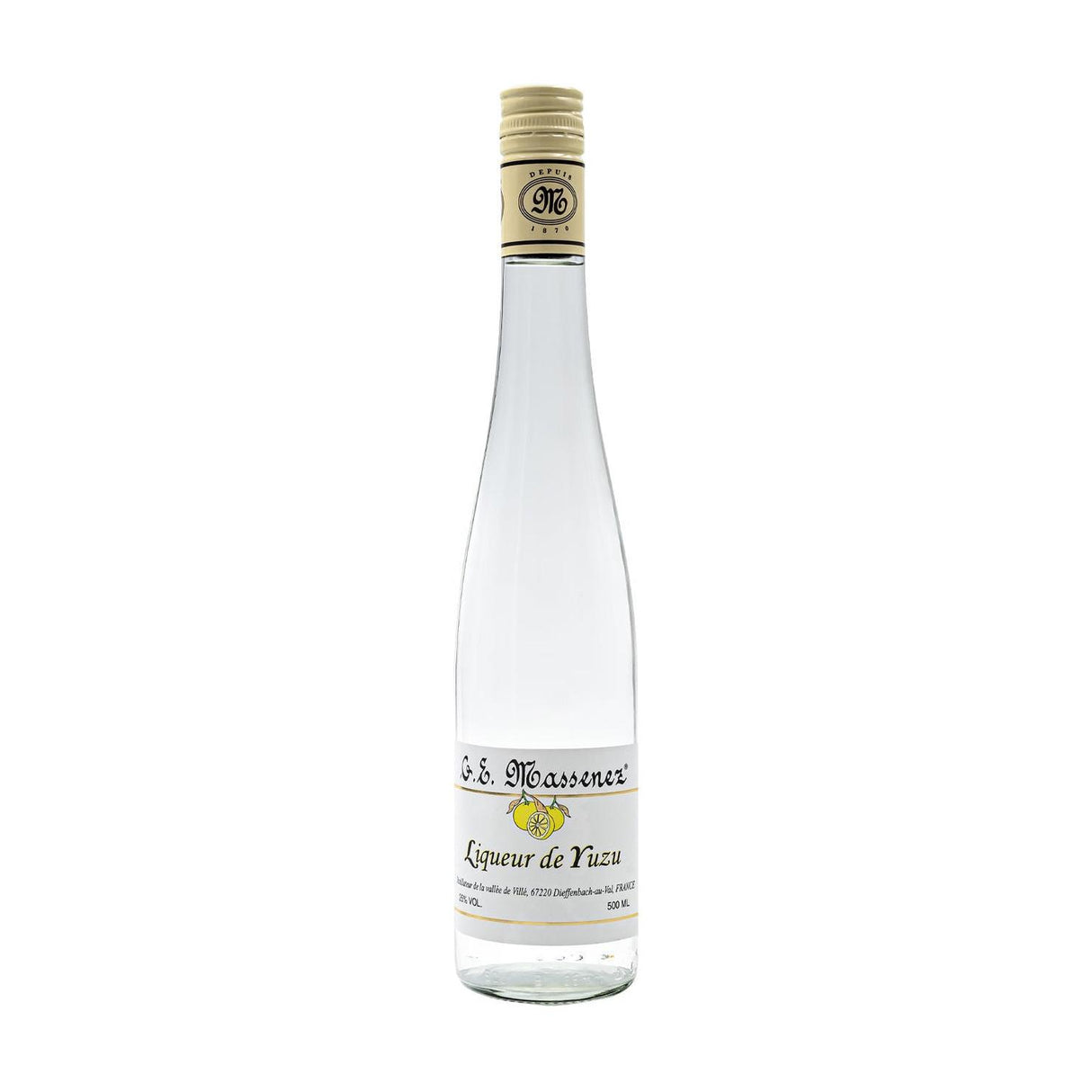 Massenez Yuzu 25% 500ml-Spirits-World Wine